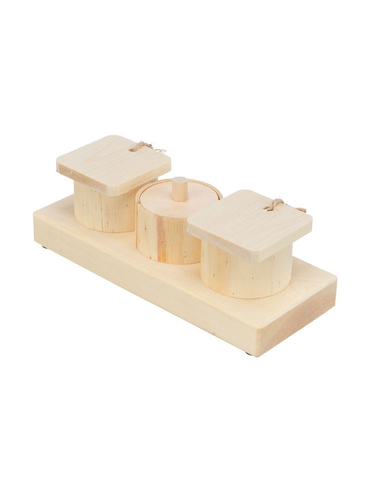 Wooden Cups Trixie Treats Dimensions: 15x4.5x6cm