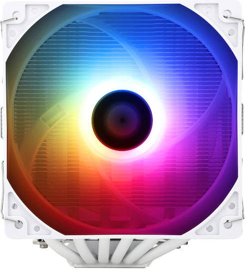 Thermalright Peerless Assassin 120 SE Ψύκτρα Επεξεργαστή για Socket AM4/AM5/1200/115x/1700 με RGB Φωτισμό Λευκή