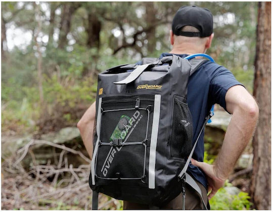 Overboard Pro-light Waterproof Backpack 20 Litres Black Overboard