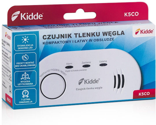 Kidde Ανιχνευτής Mονοξειδίου του Άνθρακα CO