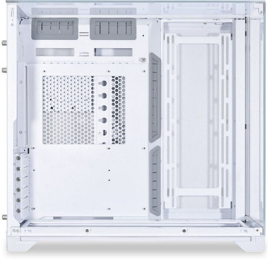 Lian Li O11 Vision Gaming Midi Tower Κουτί Υπολογιστή με Πλαϊνό Παράθυρο Λευκό
