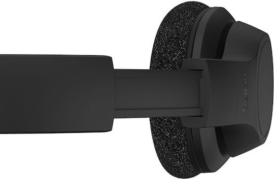 Belkin Wireless On Ear Multimedia Headphone with Microphone Bluetooth AUD005BTBLK