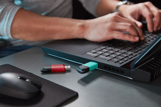 Kingston DataTraveler Exodia M 128GB USB 3.2 Stick Κόκκινο