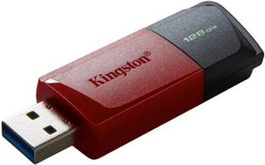 Kingston DataTraveler Exodia M 128GB USB 3.2 Stick Κόκκινο