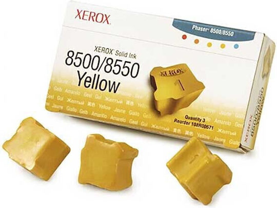 Xerox Γνήσιο Πακέτο Μελανιών Εκτυπωτή InkJet Κίτρινο (108R00671)