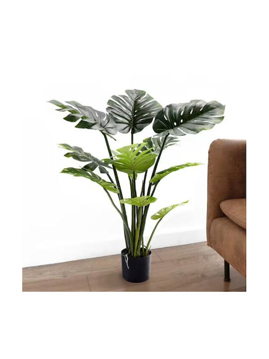 Gardin Dekorative Künstliche Pflanze Monstera Grün 70cm 1Stück