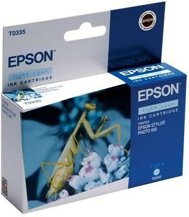 Epson Γνήσιο Μελάνι Εκτυπωτή InkJet Κυανό (C13T03354010)