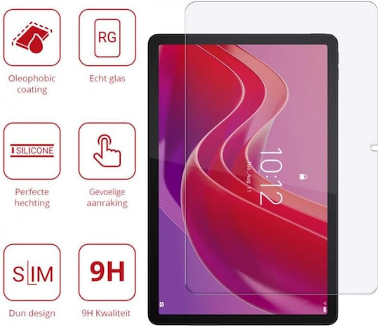Rosso Gehärtetes Glas (Lenovo Tab M11Universal 11" Universell 11")