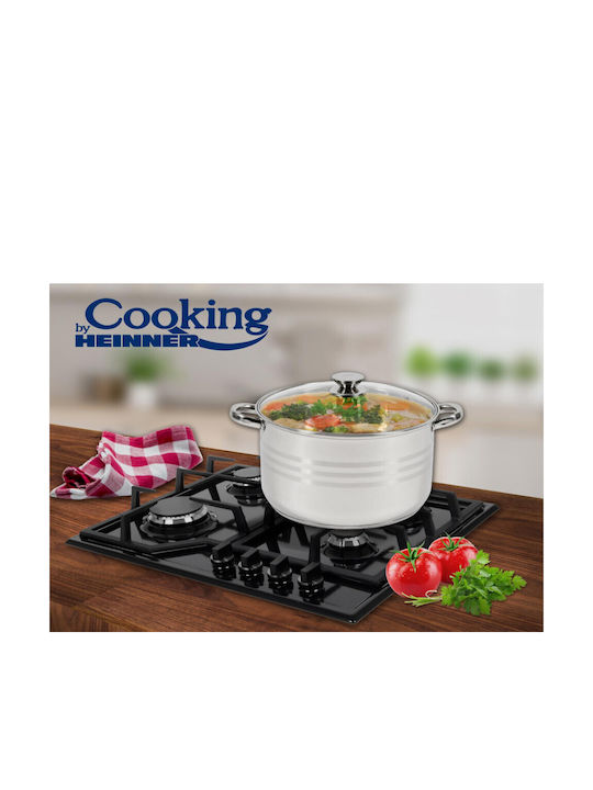 Heinner Myra Deep Stainless Steel Pot 7lt / 26cm