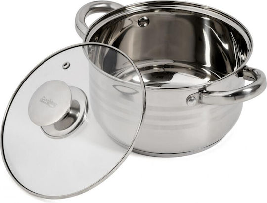 Heinner Myra Deep Stainless Steel Pot 2.5lt / 18cm