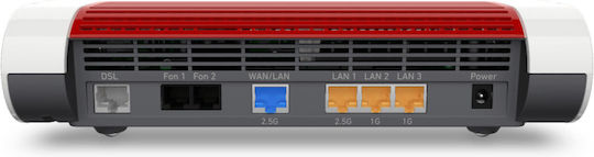 AVM FRITZ!Box 7690 v1 Ασύρματο VDSL2 Modem Router με 3 Θύρες 2.5 Gigabit