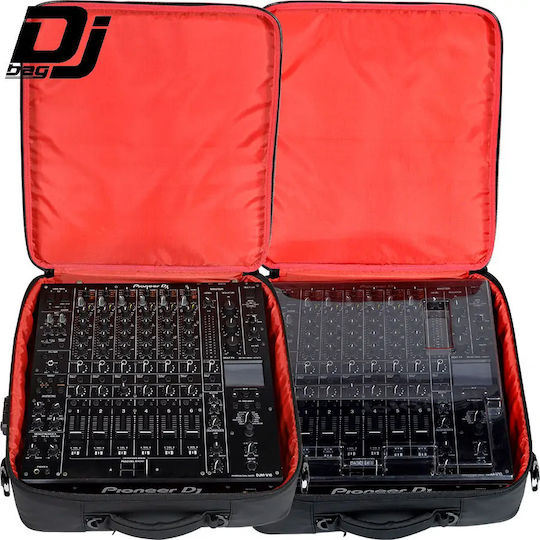 Djbag Τσάντα Πλάτης για Mixers and Players, Pioneer DJM 750 MK2, 900 NXS2, DJM-A9, V10, V10-LF, CDJ 2000 NEXUS, 2000 NXS2, 3000, Yamaha MG-16XU, MG-20XU, Mackie PROFX16V3. Allen & Heath ZED18