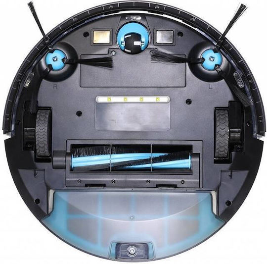 Salente Evolveo L7 Σκούπα Ρομπότ με Χαρτογράφηση Laser & Απορρόφηση 3300Pa Μαύρη
