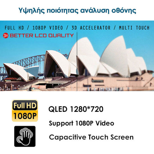 Kirosiwa Ηχοσύστημα Αυτοκινήτου για BMW X1 (E84) 2009-2015 (Bluetooth/USB/WiFi/GPS) με Οθόνη Αφής 10"