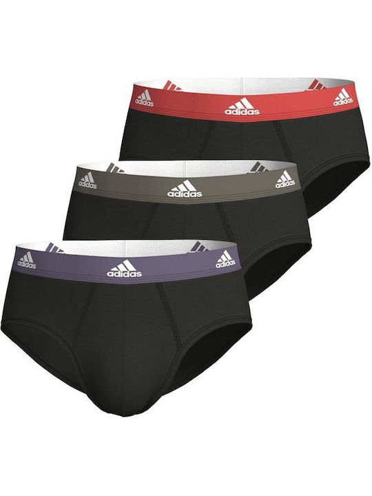 Active Flex Herren Slips Black 3Packung