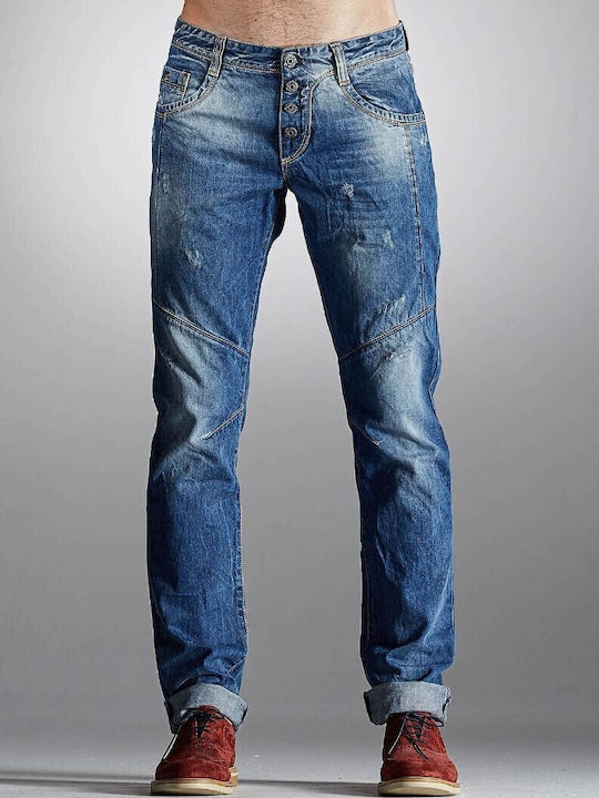 Edward Jeans Men's Jeans Pants in Regular Fit Blue