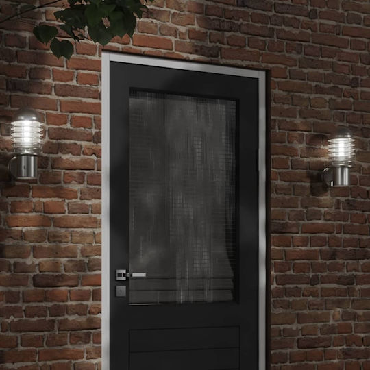 vidaXL Wall-Mounted Outdoor Light E27 IP44 15x15x33.5εκ.