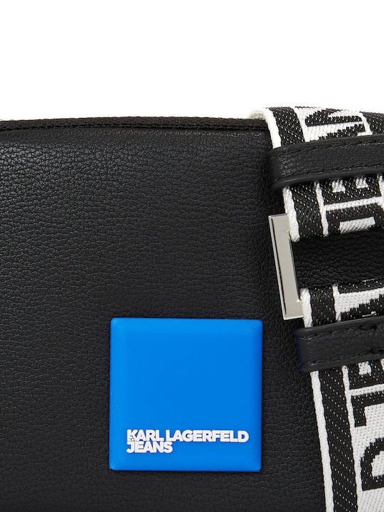 Karl Lagerfeld Logo Damen Tasche Crossbody Schwarz