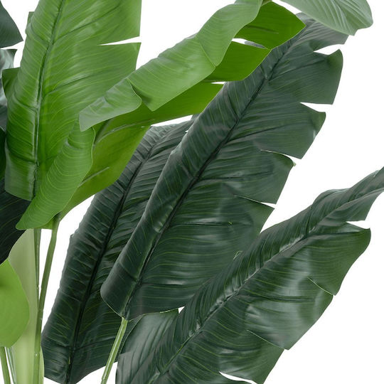 Künstliche Pflanze im Topf Musa Banana Grün 55cm GloboStar