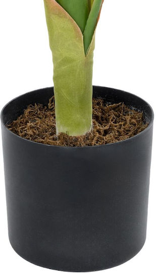 Künstliche Pflanze im Topf Musa Banana Grün 55cm GloboStar