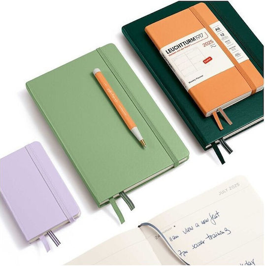 Weekly Planner 2025 A5 Softcover Ink Leuchtturm 4004117652332