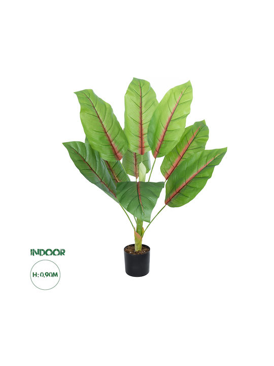 Globostar? Artificial Garden Blood Banana 20944 Decorative Plant Blood Banana H90cm