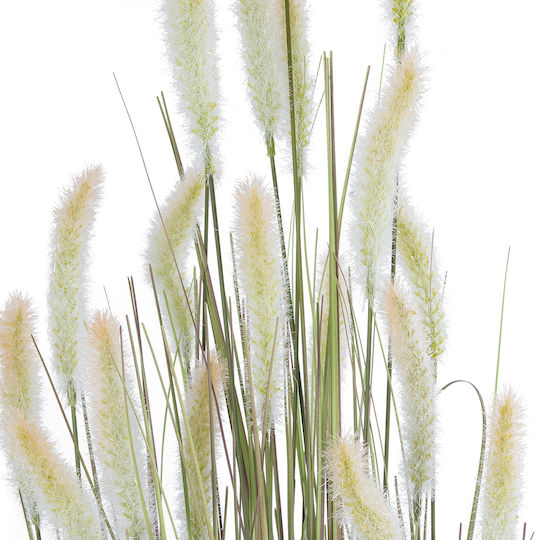 Planta decorativă artificială Globostar Grădină Bej Lagurus 21102 Bej Lagurus H140cm