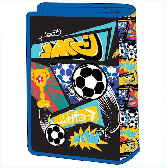 Pencil Case Must 1 Filled with 14x4x20.5cm Football Multicolored 000585756