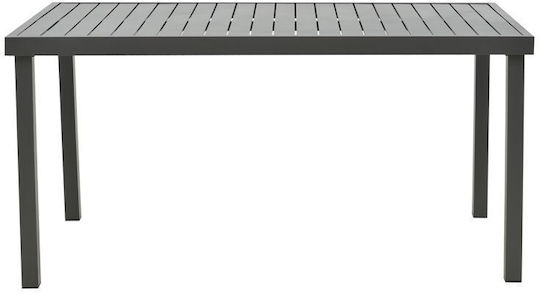 Set Sala De Mese Pentru Exterior Naoki-kliton I 5 Piese Antracit