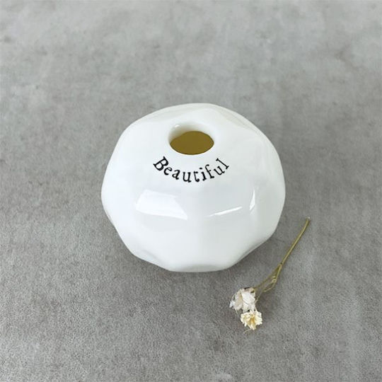 Synchronia Decorative Vase White