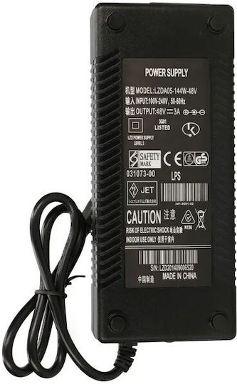 Extralink LED-Netzteil Leistung 144W mit Ausgangsspannung 48V
