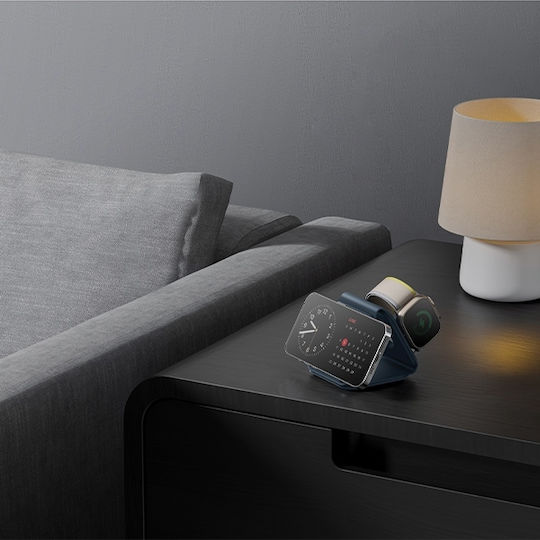 Energea Ασύρματος Φορτιστής (Qi Pad) 15W Ροζ
