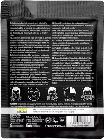 Barber Pro Sheet Mask 23ml