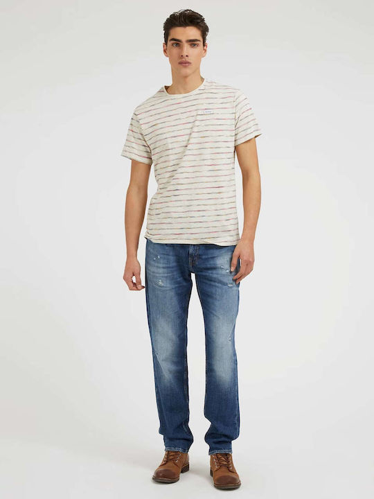 Guess Men's T-shirt Beige