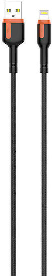 Ldnio Regular USB-A la Cablu Lightning Gri 1m (uniw-5905316143630)