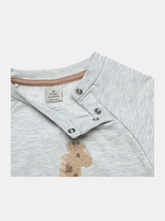 Kids' Set with Pants Winter 2pcs Gray