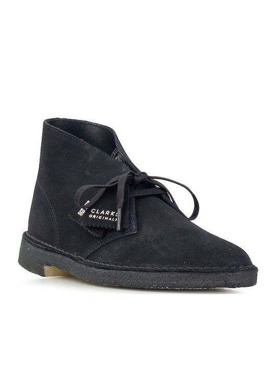 Clarks Desert Boot Μποτάκια Casual Μαύρα 26155524