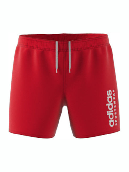 adidas Παιδικό Μαγιό Βερμούδα / Σορτς Κόκκινο adidas Παιδικό Μαγιό Βερμούδα / Σορτς Κόκκινο