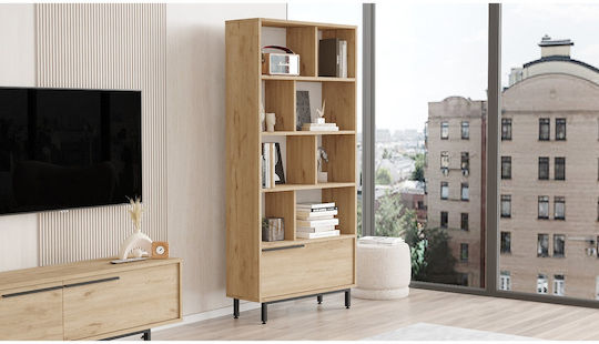 Mells Bookcase Natural 29.5x83.9x175.6 cm
