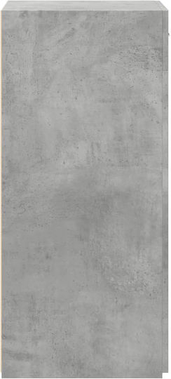 Hängeschrank fürs Wohnzimmer aus Spanplatte Grau 50x42,5x93 cm