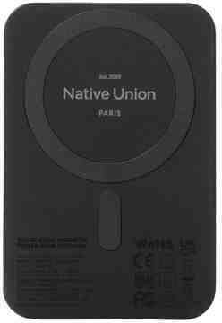 Native Union MagSafe Power Bank 5000mAh 15W with USB-C Port Power Delivery Black