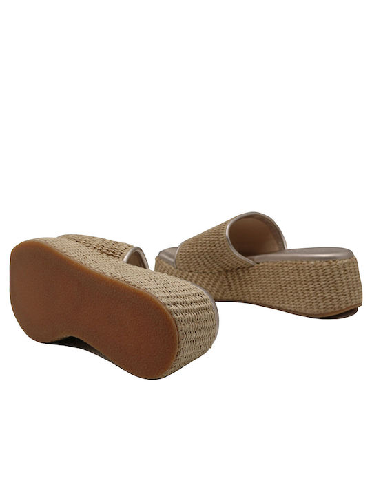 Komis & Komis Heel Mules Beige