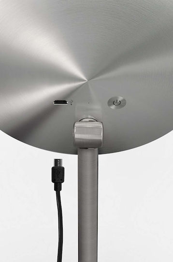 Simplehuman Καθρέπτης Μακιγιάζ Επιτραπέζιος με Φως 11.5x11.5cm Γκρι