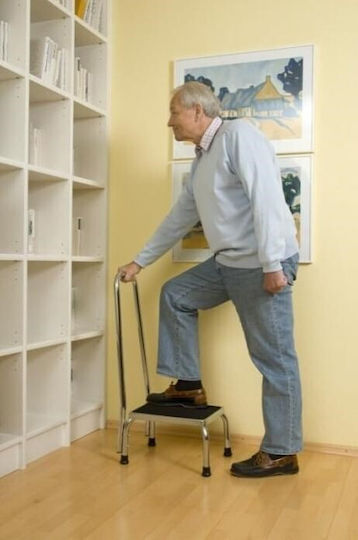 Schritt Handlauf Badestufe