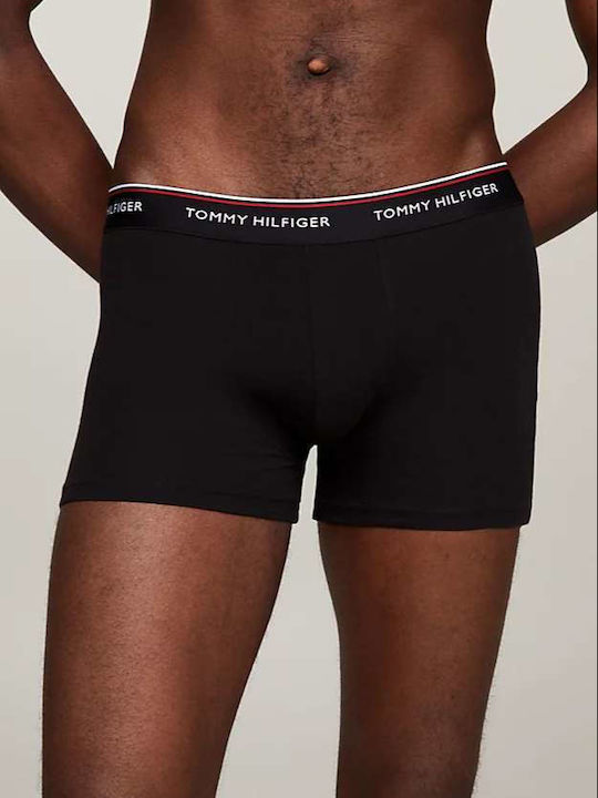 Tommy Hilfiger Herren Boxershorts Schwarz 3Packung