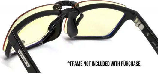 Gunnar Clip-On Clip Glasses Amber Glass Natural