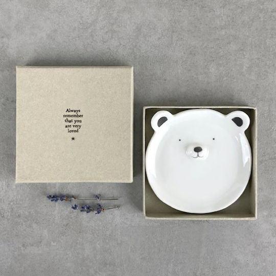 Synchronia Baby Food Plate made of Porcelain