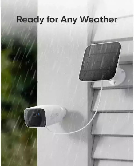 Eufy SoloCam C210 IP Überwachungskamera Wi-Fi Full HD+ 4MP Wasserdicht Batteriebetrieben mit Zwei-Wege-Kommunikation