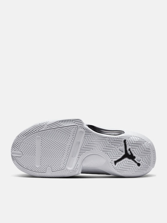 One Take 5 (Gs) Kids Sports Shoes Basketball with Laces White / Black