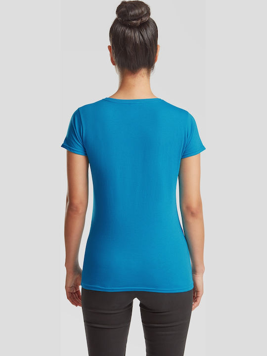 Fruit of the Loom Γυναικείο Διαφημιστικό T-shirt Κοντομάνικο σε Χρώμα Fruit of the Loom Γυναικείο Διαφημιστικό T-shirt Κοντομάνικο σε Χρώμα